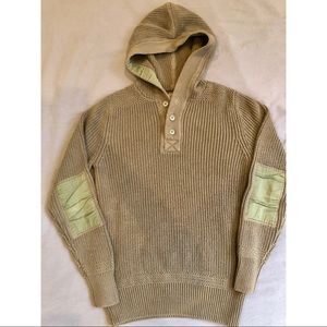 Lucky Brand Woven Hoodie size S